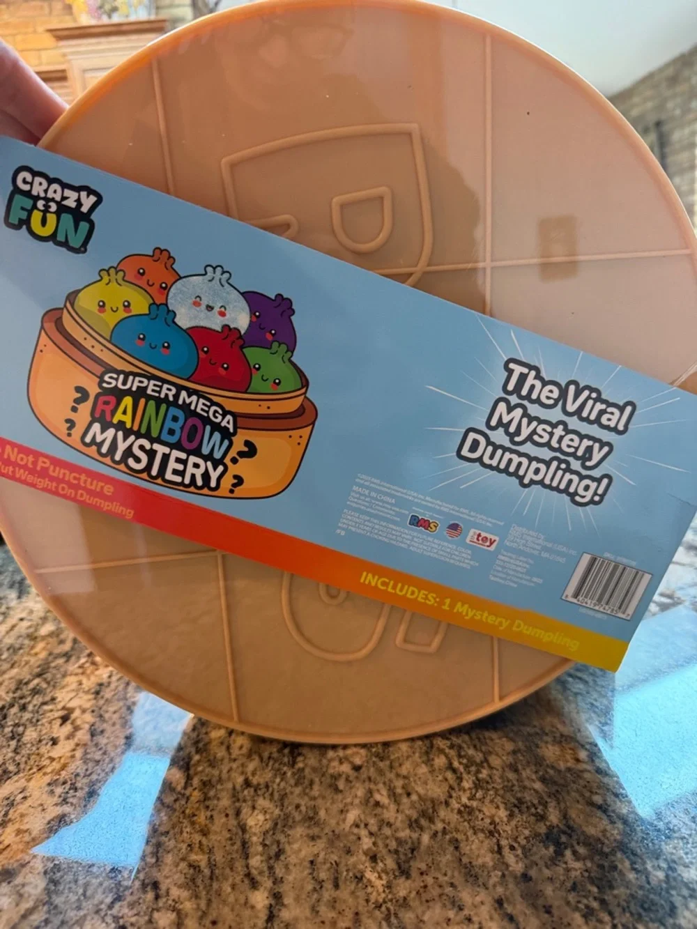 *VIRAL RARE* GIANT MEGA DUMPLING Rainbow Mystery Squishy Bun Dumpling 8LB ! - Picture 9 of 9